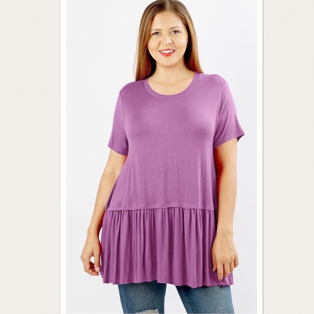 💐PLUS Hem tunic 💐